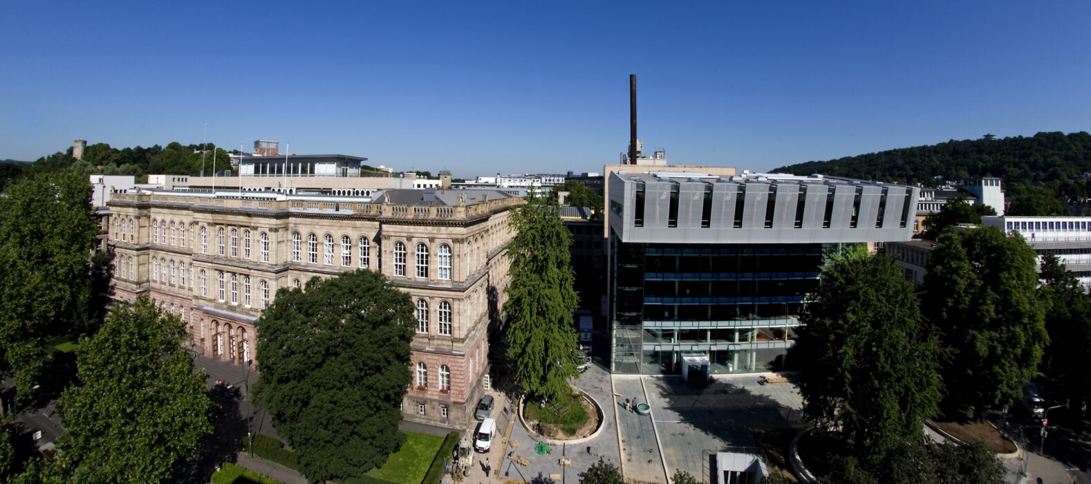 Hauptgebäude und SuperC der RWTH Aachen